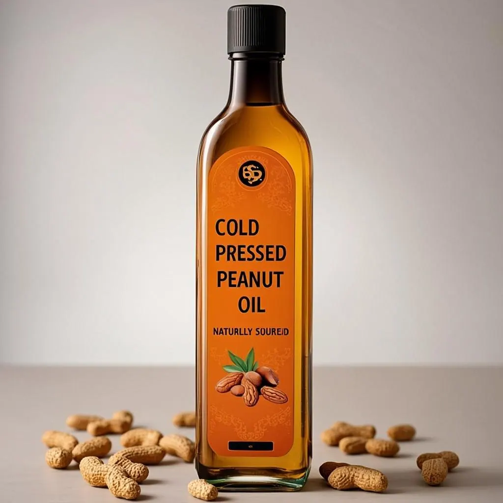 Cold Pressed Groundnut Oil